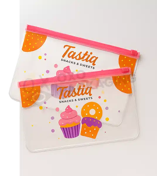 Custom Printed Plastic Zip Bags